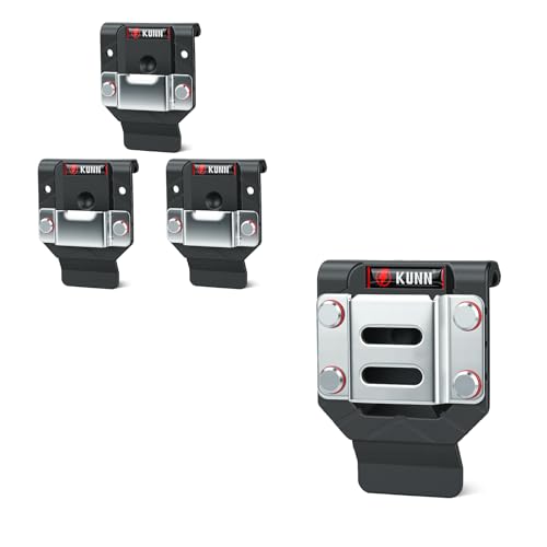 KUNN 3-Pack Professional Tape Measure Holder Set, Bulk Tape Measure Clips & Holsters + Drill Holder for Tool Belt, Single Pack Drill Belt Clip & Tape Measure Holster