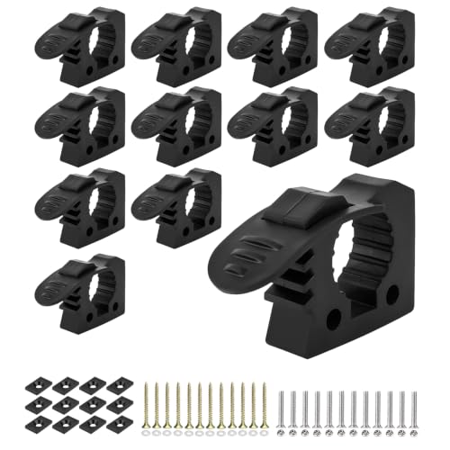 Kryonix Rubber Tool Clamp, Quick Release Rubber Clamp Mount Kit Fits 12PCS
