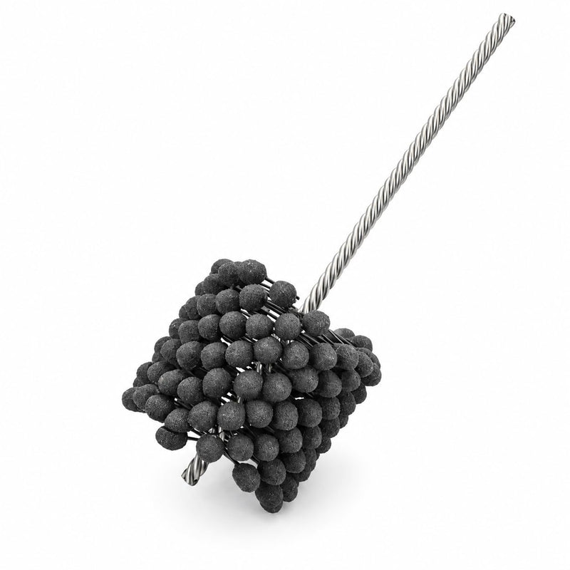 Cylinder Hone Tool, 4.125" (105mm) Silicon Carbide Ball Hone for Engine Deglazing, 240 Grit Bore Honing Brush for Automotive, Marine & Small Engine Rebuilds (240 Grit, 4.125") 4.125"