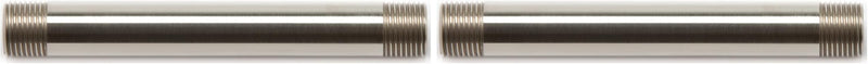 Moen 116651BN Replacement Straight Shower Extension, 6-Inch, Brushed Nickel (Pack of 2) 6-Inch, (Pack of 2)