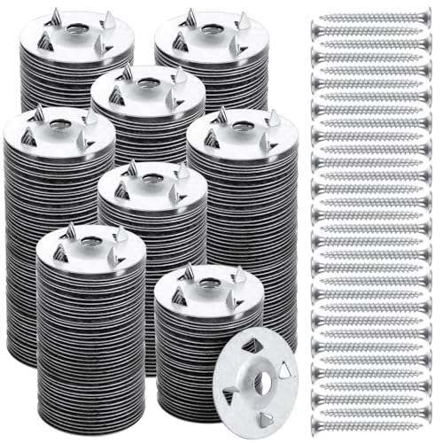 800PCS Foam Board Fasteners Washers 1-1/8 Inch Galvanized Steel Metal Washer for Installation of Foam Board Panels