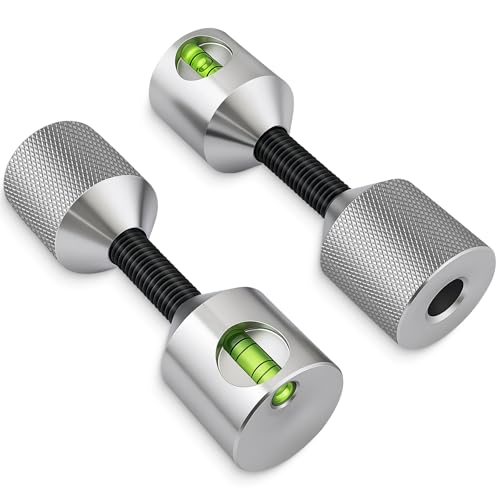 Flange Two Hole Pins Set, 304 Stainless Steel Pipe Fitting Tools with Built-in Level, 1-5/8"Diameter, Essential Pipefitter Tools for Pipe Flange Hole Positioning Alignment 1-5/8 Inch Diameter