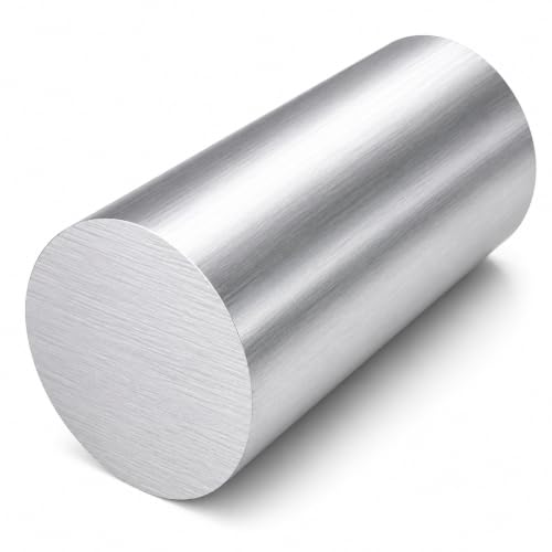 6061-T651 Aluminum Round Rod 71MM Diameter x 100MM Length, Solid Aluminum Bar Stock for CNC Machining, Lathe Turning, Engineering, Aerospace, Fabrication & DIY Projects