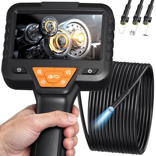 32.8FT Endoscope Camera with Light-1080P HD Borescope Inspection Camera 10M