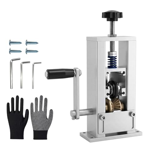 Manual Wire Stripping Machine Gauge Wire 0.06-1'', Wire Strippers, Copper Wire Stripper, Drill Powered Hand Crank Wire Stripper Tool for Scrap Copper Recycling