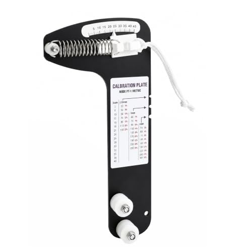 Sailboat Rigging Tension Gauge, 800lbs Max Load Marine Grade Cable Tension Meter, Fits 2.5-4mm Wire Rope for Sailboats Fences Zip Lines and Tent Support Cables