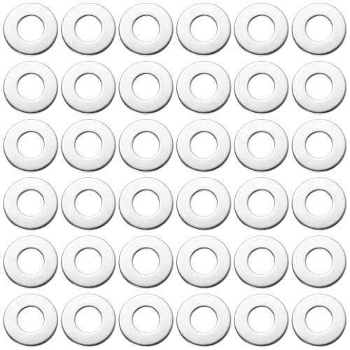 Acrux7 400PCS Steel Fender Flat Washers for 3/8 Washer Applications