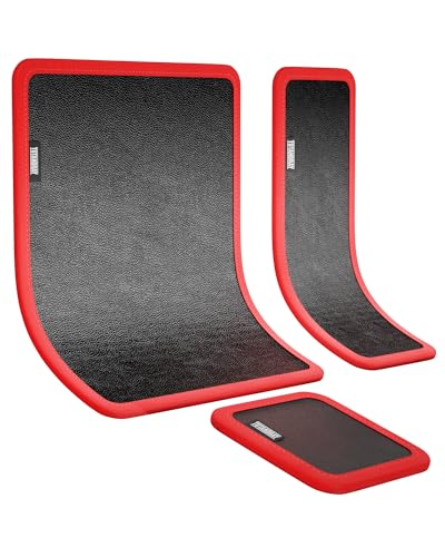 Magnetic Tool Mat 40 LBS Heavy Duty Flexible Magnetic Tool Holder 3Pcs Magnetic Mat Red