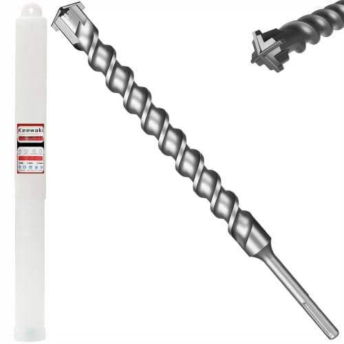 3/4" x 24" SDS Max Hammer Drill Bit, 4-Cutter Concrete Masonry 3/4" x 24"
