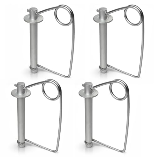 5/8" Locking Trailer Hitch Pin for Standard Receivers & Couplers, 4-Pack