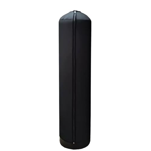 NeoShield Neoprene Tank Jacket for Water Softener & Filter Tanks, Zippered Cover for Condensation Control, UV & Weather Protection, Black by Neo-Pure (10''D x 54''H) 10''D x 54''H