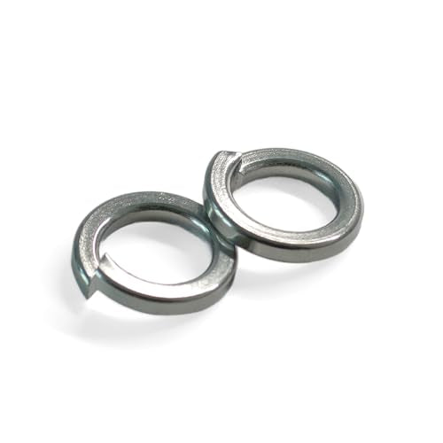 1-1/8" Spring Lock Washers (16pcs), 304 Stainless Steel (18-8), Split Lock Washer, Metric, SAE 1-1/8"