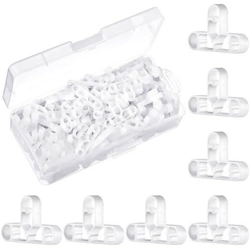 Colingmill 10mm 3/8 Inch 400 Pcs Tile Spacers Brick Veneer Clips 3 Way 500