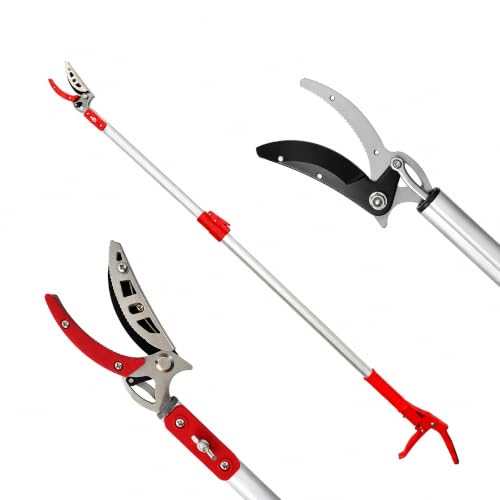Extendable Tree Pruner and Fruit Picker for Garden Harvesting -