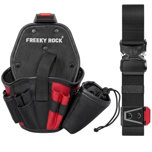 Drill Holster for Tool Belt, Impact Drill Pouch with Belt Clip Drill holster with tool belt