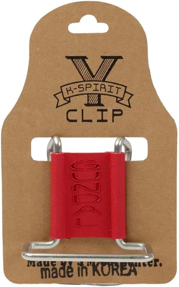 YM Carpenter MK5 Y-Clip Toolbelt Attachment - Add-On Storage Clips for Tool Belts, Holds Tape Measure, Hammer, Impact Driver, Nail Gun – Durable Universal Fit Red