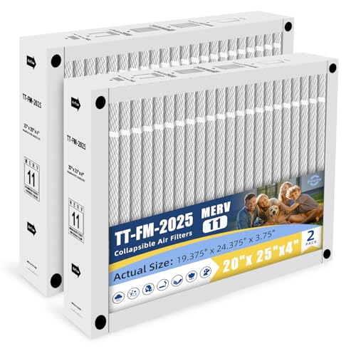 20x25x4 Filter Replacement For TopTech TT-FM-2025、Carrier TT-MAC-2522,1PC 20" x 25" x 4" 1