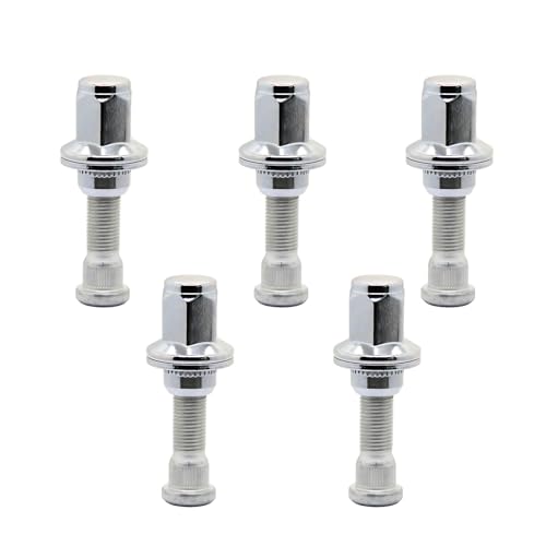 5Piece Set Wheel Lug Nuts 90942-01103 Wheel Hub Stud 90942-02077 90942-02077 Wheel Studs and 90942-01103 Wheel Nuts