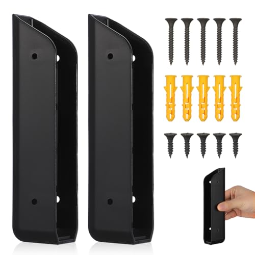 DOITOOL Wall Mount for Scales - Set of 2 Hooks for Bathroom Scales | Space-saving wall design, robust construction, easy installation, ideal for digital scales, tidy bathroom