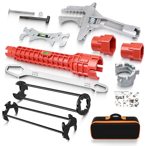 GPANDAG 7PCS Plumbing Tool Sink Wrench for Tight Space