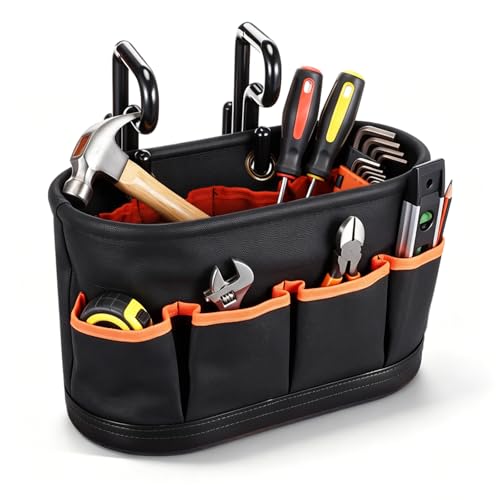 Bucket Truck Accessories, Tool Bag Organizer with 2 Hook, 1 Pcs