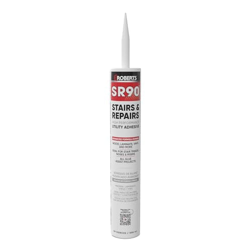 ROBERTS SR90 Stairs & Repairs High-Performance Utility Adhesive - 29 oz. Tube