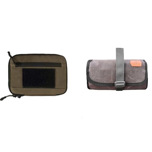 Picofire Compact EDC Pouch + Pioneer Mini Waxed Canvas Tool Roll Bag