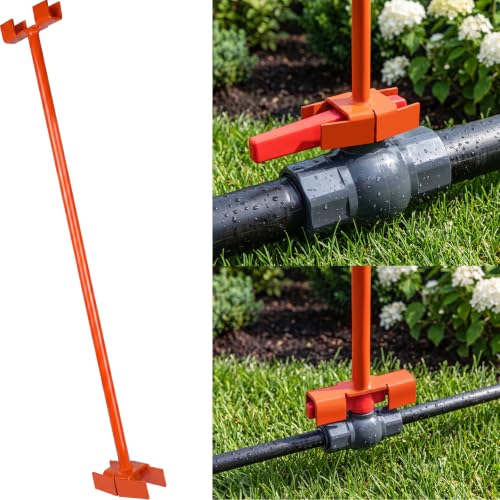 Backflow Ball Valve Wrench, Fits 1/2"–2" Plastic Water Valves