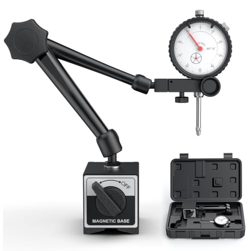 0-1"/0.001"Dial Indicator with Magnetic Base,Dial Test Gauge Set