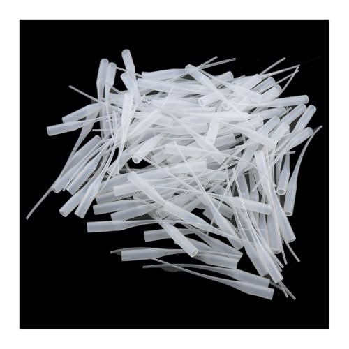 TAODAN 300PCS 7cm Plastic Glue Nozzle Adhesive Dispenser Accessories for Repairing Model Cars/Wooden Models/Small Parts