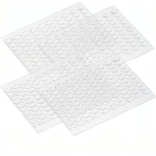 TaShow Double Sided Tape, 800pcs 13x8mm Oval Adhesive Dots