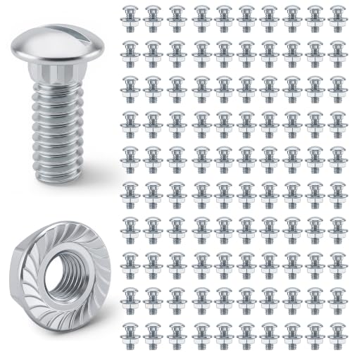 Garage Door Track Bolts 1/4-20 x 5/8" Hex Washer Head -100pcs 1/4-20×5/8" track bolt 100