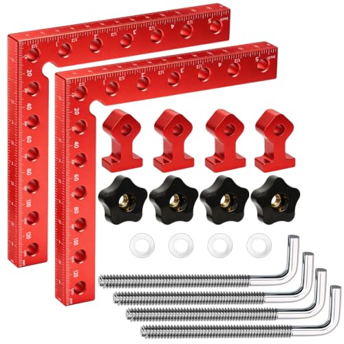 2PCS 5.5" 90 degree aluminum Corner Clamp for Woodworking 2pcs
