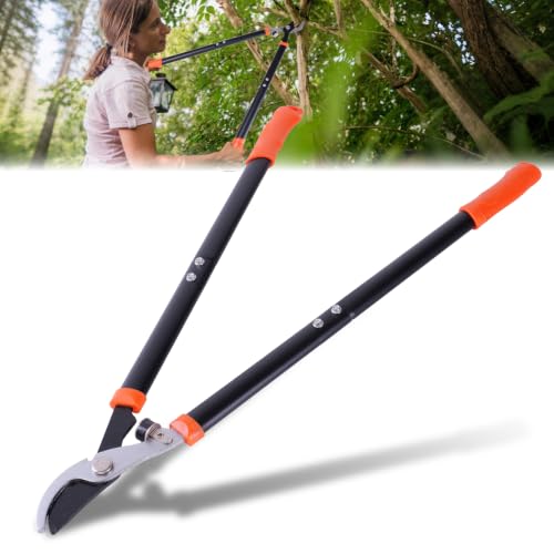 28.7" Long Handle Loppers Branch Cutter for Gardening & Landscaping