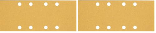 Bosch 10 x Expert C470 Sanding Sheet Sets with 8 Holes (for Paint on Wood, Hardwood, Diameter 93 x 230 mm, Grit 3 x 60, 4 x 80, 3 x 120, Professional Accessories Orbital Sander) (Pack of 2) 93x230 mm (Packung mit 2)