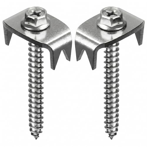Fence Staples 100Pcs 304 Stainless Steel Reusable Drill Fasteners 100