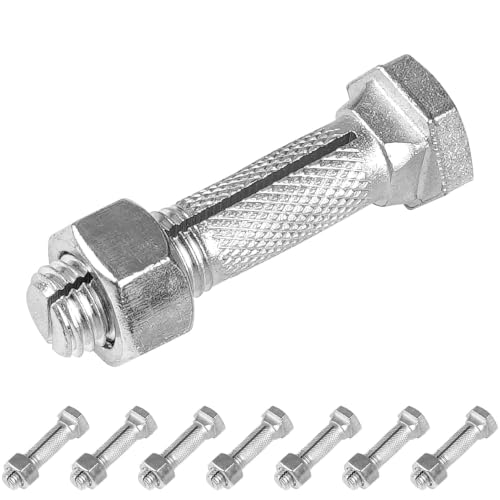 Mobile Home Anchor Bolt with Nut, Expansion Anchor Bolt 8 Pack