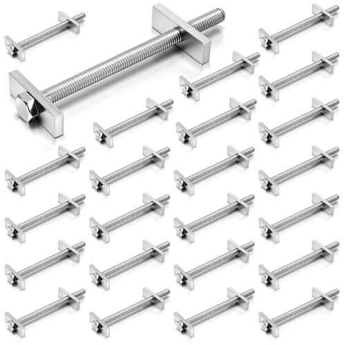 24 Pcs 1/4" X3-1/2 Countertop Miter Connector Joint Fastener 24