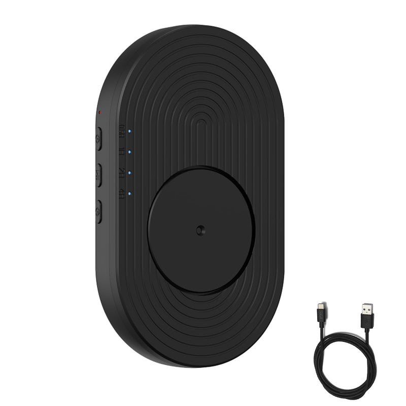 Mouse Jiggler, Mouse Mover Undetectable Mouse Mover, Mechanical Mouse Mover with On/Off, Mouse Mover for Home/Office/Game, Mouse Shaker/Clicker, Prevent PC Sleep Mode - Black