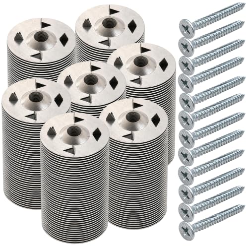 700 Pcs Foam Board Fastener W Stainless Steel Screws Kit, 1-1/8 Inch Galvanized Steel Flat Washers for Insulation Board Fixing Installation
