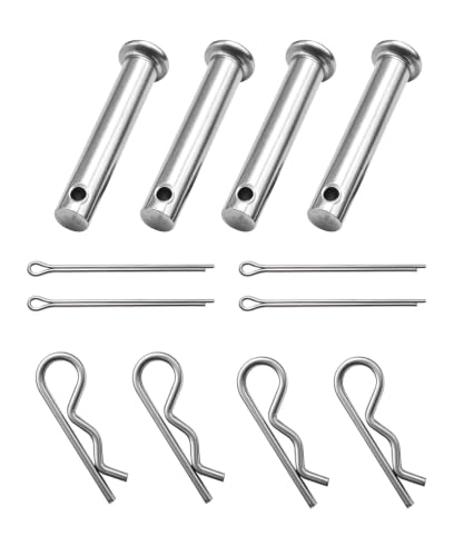 532132673 532003146 Clevis Pin and Clip Set,4 Pins and 4 Clips
