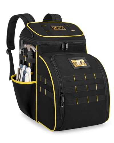 YARWO Welding Tool Backpack for Men, Tool Bag for Welding Tools and Helmet