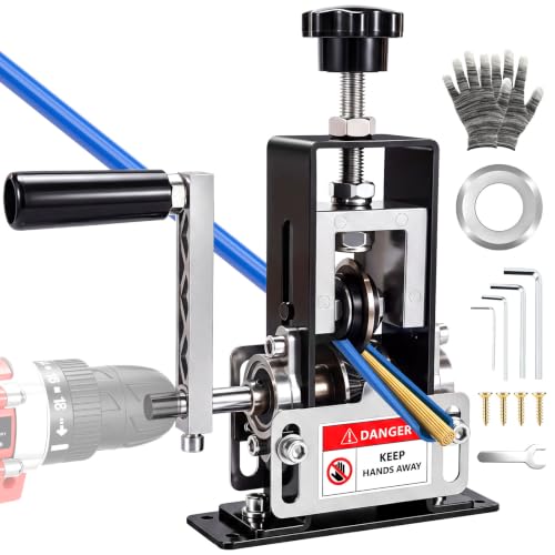 Manual Wire Stripping Machine for Scrap Copper Recycling DIY,Gauge 0.06-1"