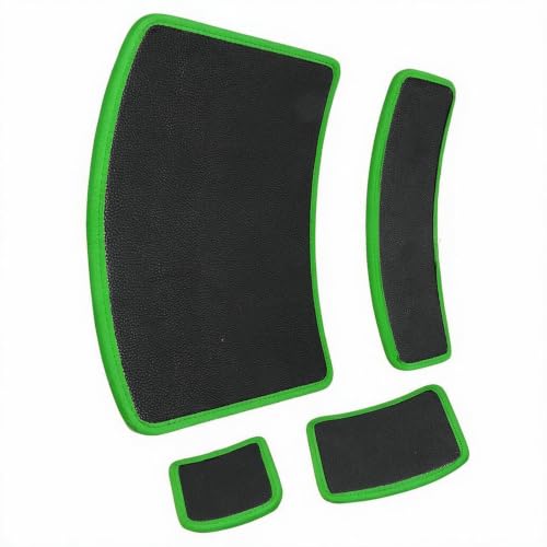 Magnetic Tool Mat Set,40LB Flexible Magnetic Mat, 4 Size Magnetic Tool Pads Green