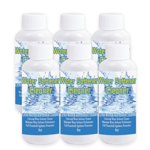 Water Softener Cleaner Solution 4OZ Liquid Water Softener Cleaner
