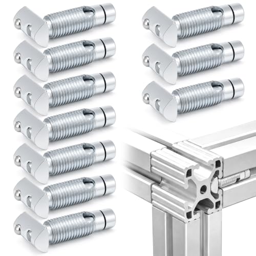 Flutesan 10 Pack T Slot Connector for 15 Series 40 mm Aluminum Extrusion