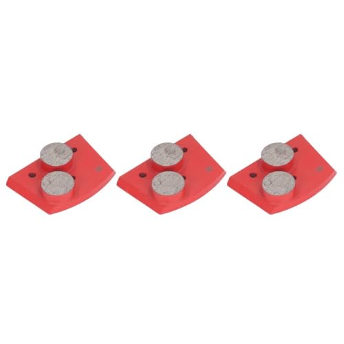 Diamond Grinding Blocks, 2 Segment 30 Grit, 3 Pack