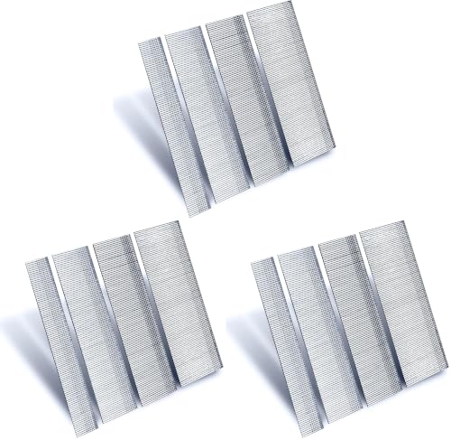 18 Gauge Brad Nails 4 Sizes (2",1-1/2",1-1/4",3/4"),3000-Pack Assembly 1000 (Pack of 3)