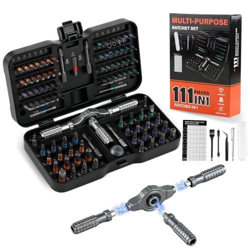 Precision Ratchet Screwdriver Set 111 PCS