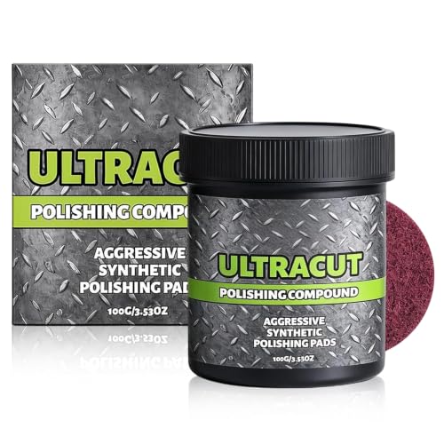 2026 New Multi-Surface Ultracut Polishing Compound with Pad - 100G/3.53OZ
